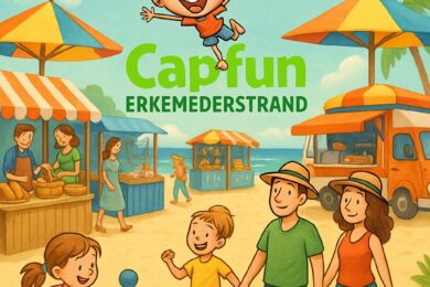 Capfun Erkemederstrand markt 9 juni 2e pinsterdag