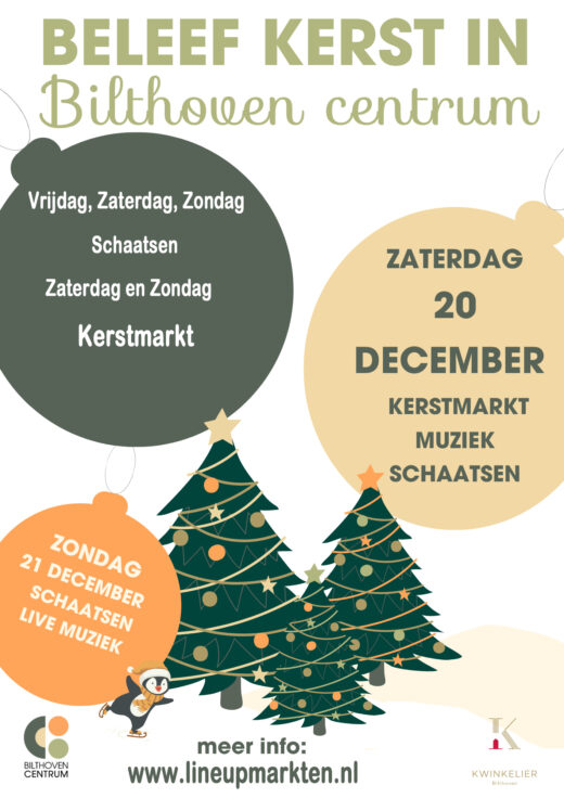 Kerstmarkt Bilthoven 20 en 21 december
