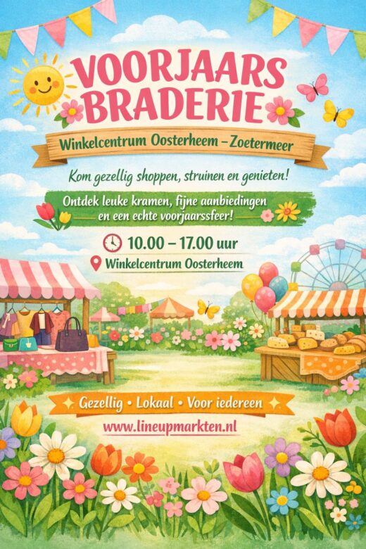 Oosterheem Zoetermeer 11 april voorjaarsbraderie