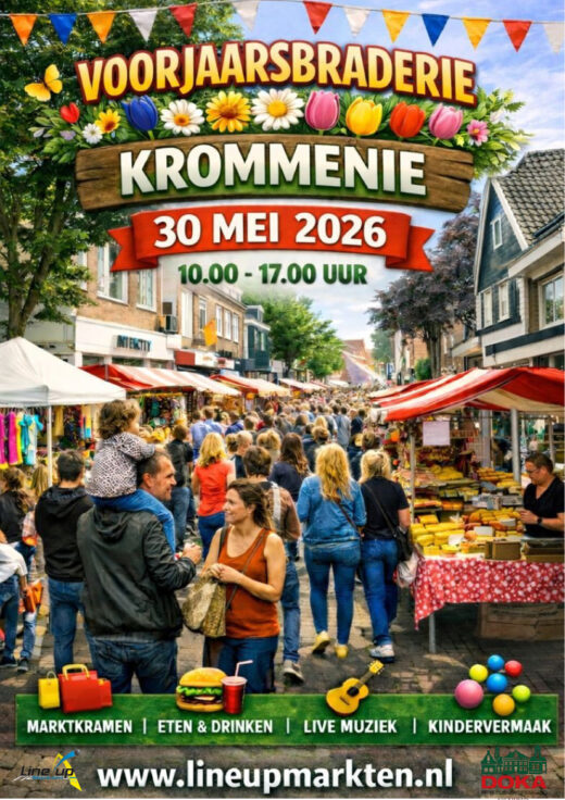 Poster Krommenie 30 mei