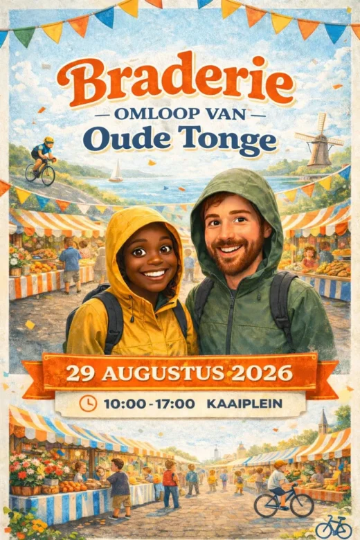 Jaarmarkt Oud Tonge 29 augustus 2026 samen met de Omloop