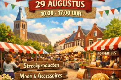 Oude Tonge- jaamarkt de omloop